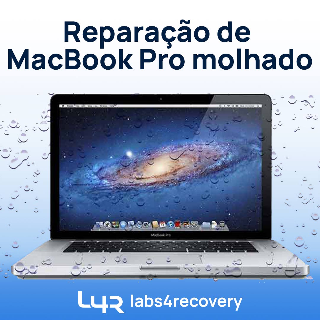 MacBook Pro água no teclado