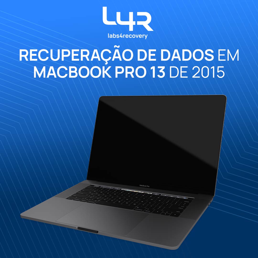 Recuperação de dados em MacBook Pro 13 de 2015