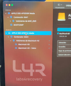 Recuperación de Datos en MacBook Pro 13 de 2015