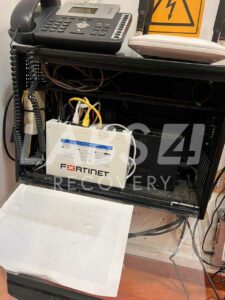 Instalación Física de Firewall FORTINET